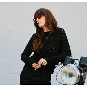 Atwyld Sweater Skybound Black Size Medium